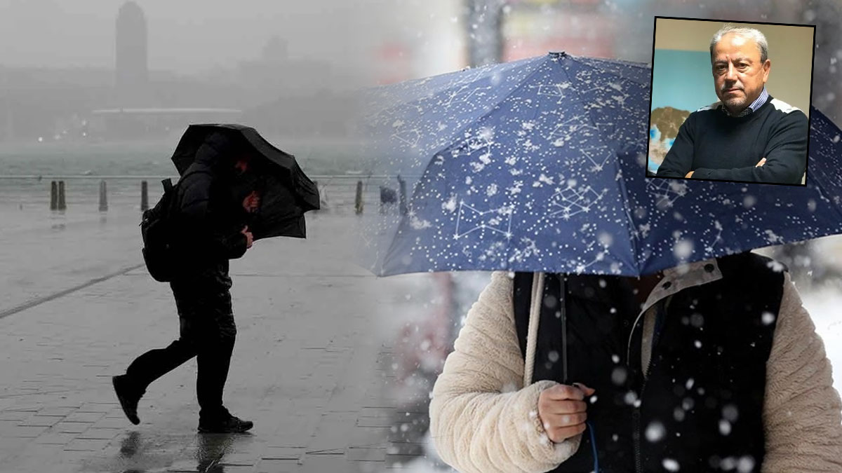 Prof. Dr. Şen’den kritik hava durumu uyarısı: İstanbul’a yağış, Doğu’ya kar geliyor