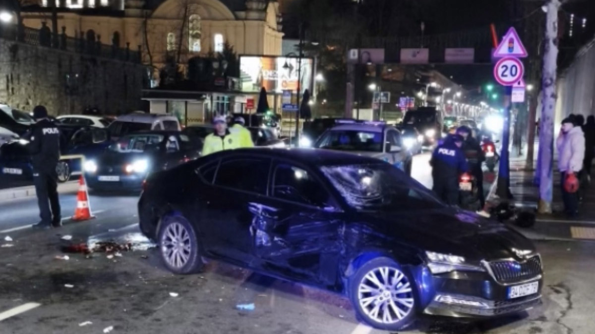 Beşiktaş’ta feci kaza! Otomobil motosiklete çarptı: 2 ölü