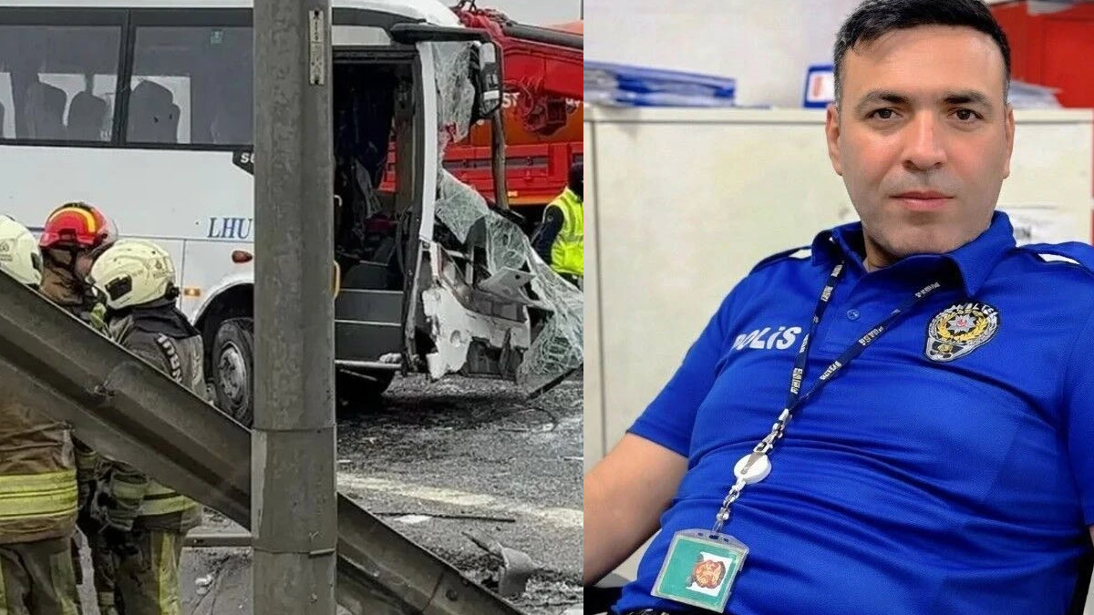 Başakşehir’deki kazada yaralanan polis memurundan acı haber