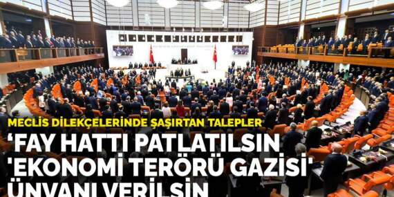 Fay hattı patlatılsın, büyü yasaklansın: Meclis dilekçelerinde şaşırtan talepler