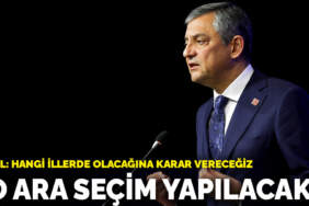Özel: O ara seçim yapılacak