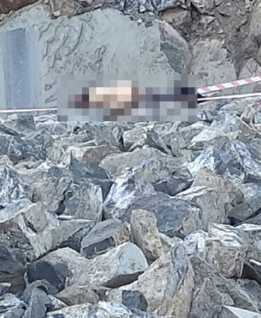 Mermer ocağında feci ölüm! İşe dün başlayan işçi hayatını kaybetti