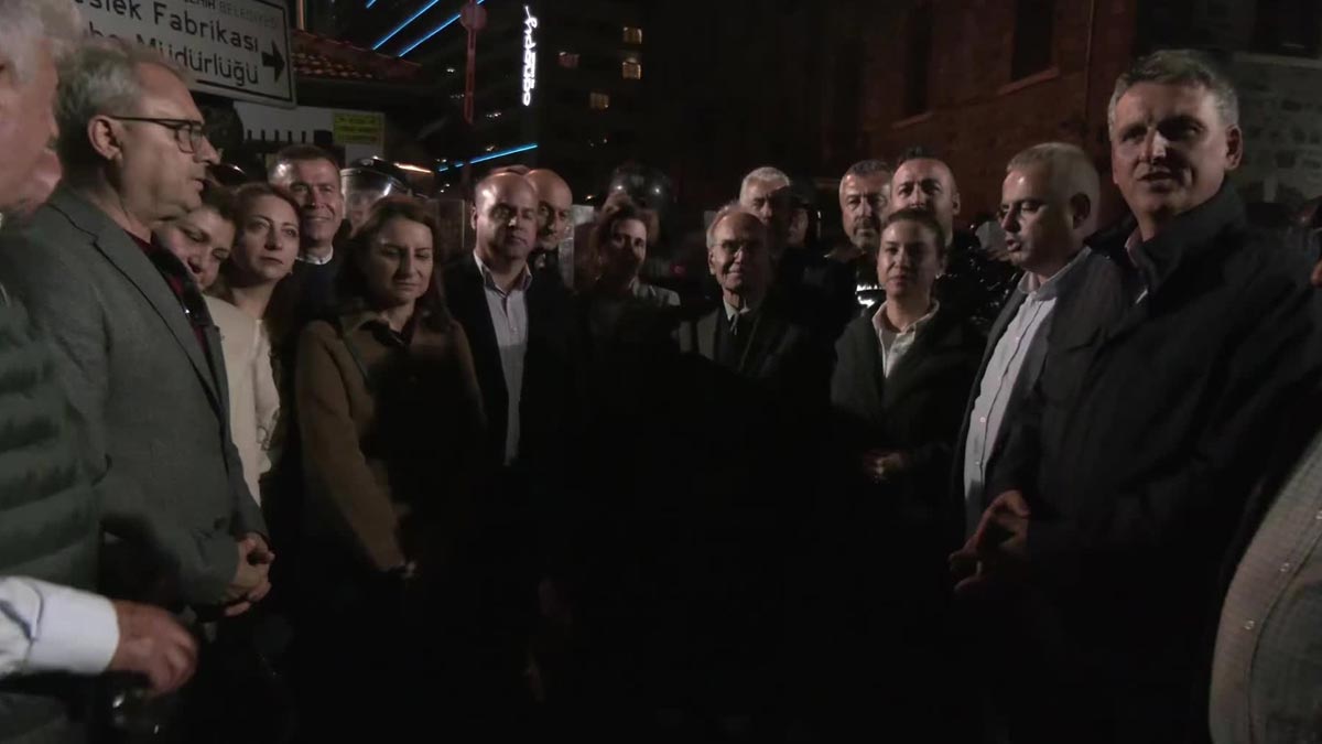 Meslek Fabrikası’nda tahliye nöbeti