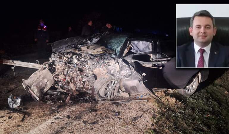 Eskişehir’de makam aracıyla otomobil çarpıştı: 1 kişi hayatını kaybetti, Günyüzü Kaymakamı Kurt yaralandı