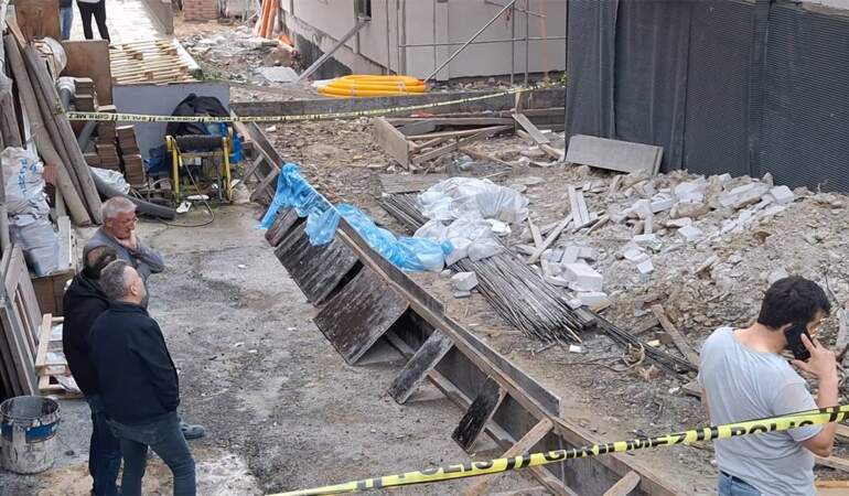 Maltepe’de inşaatta iş kazası: 5’inci kattan düşen şantiye şefi hayatını kaybetti
