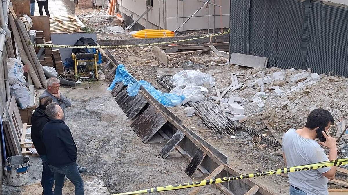 Maltepe’de inşaatta iş kazası: 5’inci kattan düşen şantiye şefi hayatını kaybetti