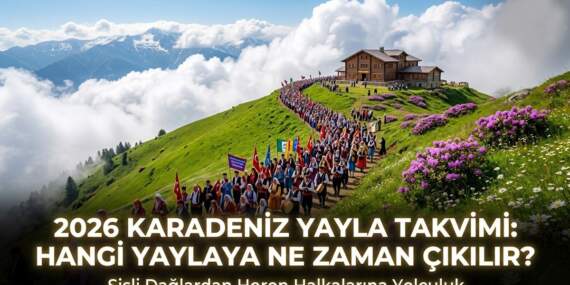 2026 Karadeniz yayla takvimi: Hangi yaylaya ne zaman çıkılır?