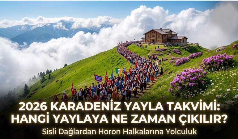 2026 Karadeniz yayla takvimi: Hangi yaylaya ne zaman çıkılır?
