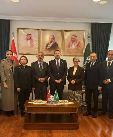 Türkiye Basın Federasyonu’ndan Suudi Arabistan Büyükelçiliği’ne ziyaret