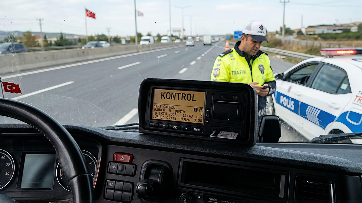 Takograf kimlere zorunlu, cezası ne kadar? Ağır vasıta cezaları arttı mı? Kamyoncular yandı, rekor ceza kapıda