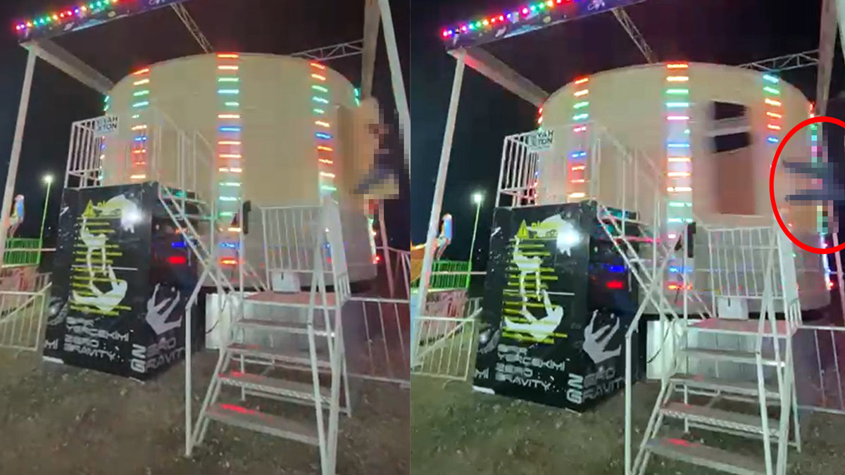 Edirne’deki lunapark faciası kamerada: 1 kişi hayatını kaybetmişti