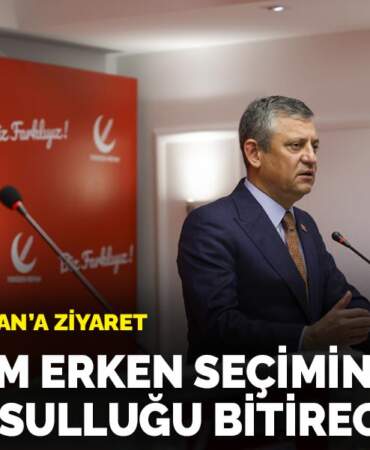 Özel’den Erbakan’a ziyaret: Ara seçim erken seçimin kapısını açıp yoksulluğu bitirecek