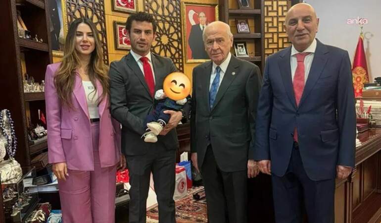 Eski Keçiören Belediye Başkanı Turgut Altınok’tan Bahçeli’ye ziyaret