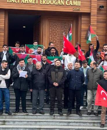 102 üniversitede İsrail’in saldırılarına karşı basın açıklaması