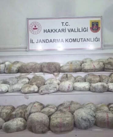 Bakanlık duyurdu: Van ve Hakkari’de 446 kilo uyuşturucu ele geçirildi