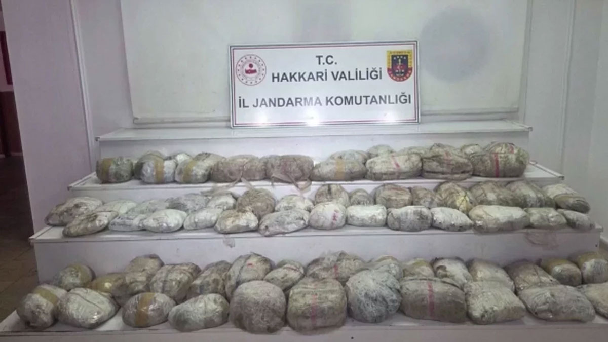 Bakanlık duyurdu: Van ve Hakkari’de 446 kilo uyuşturucu ele geçirildi