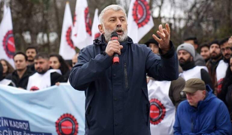Tutuklu sendikacı Başaran Aksu açlık grevine başlayacak