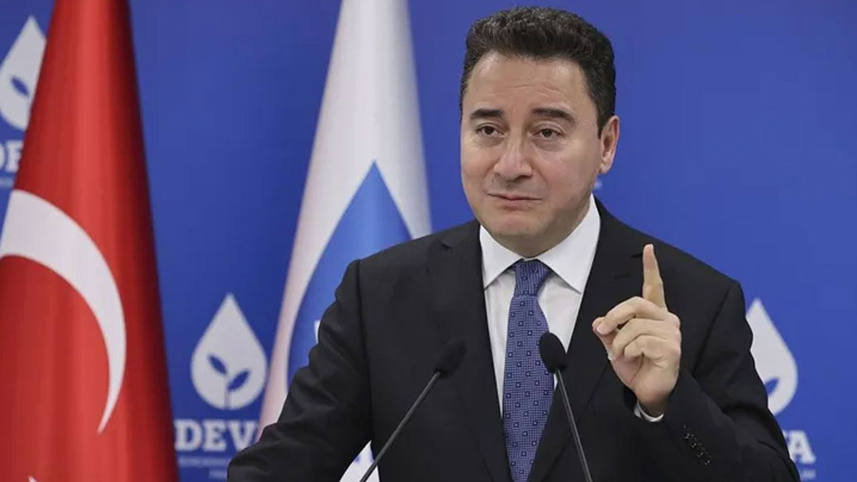 Babacan’dan iktidara ‘yolsuzluk’ ve ‘faiz’ eleştirisi: Hortumların çapı gittikçe büyüyor