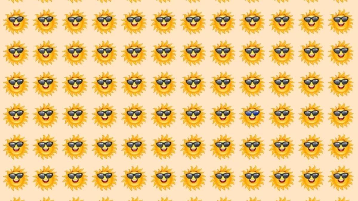 Keskin gözler için meydan okuma: Bu güneşlerden biri diğerlerinden farklı!