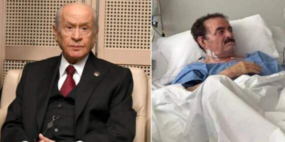Bahçeli’den Tatlıses’e moral desteği