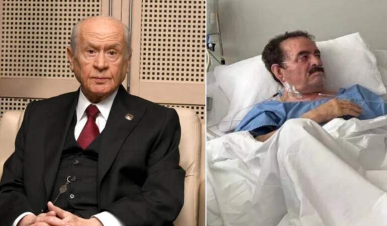 Bahçeli’den Tatlıses’e moral desteği