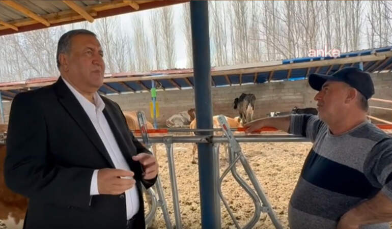 CHP’li Gürer dinledi, süt üreticisi anlattı: Gelirler giderleri karşılamıyor