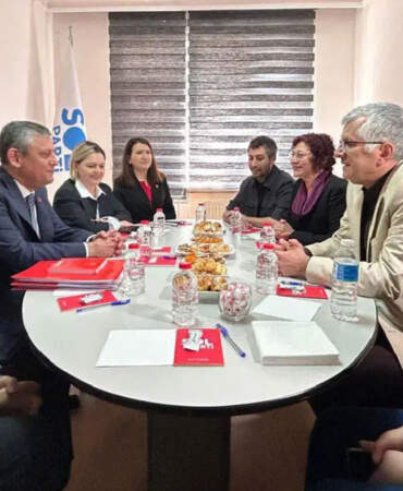 Özgür Özel’den SOL Parti’ye ziyaret
