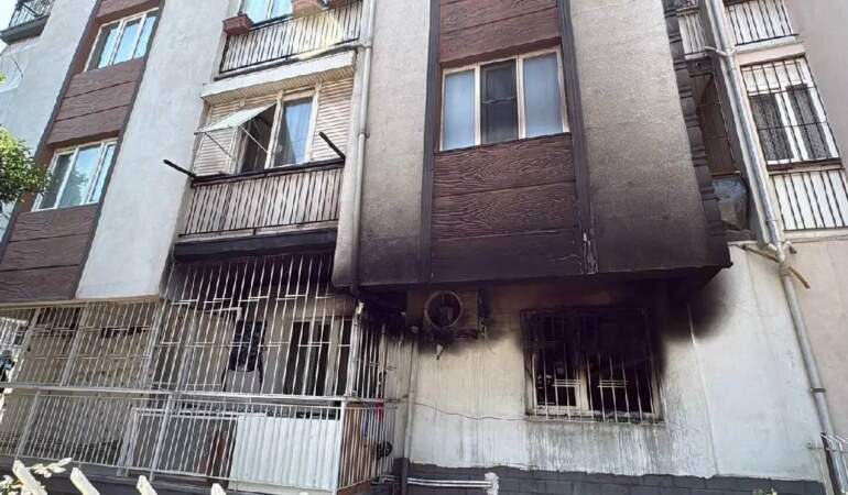 Aydın’da apartmanda patlama sonrası yangın: Bir kişi öldü, bir kişi yaralandı