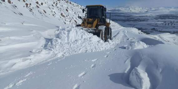 147 yol kapalı ulaşıma kapandı
