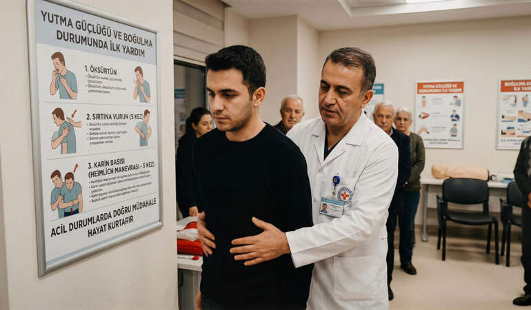 Boğaza lokum kaçınca ne yapılmalı? Yutkunma zorluğu neden olur? Cami çıkışındaki lokum ikramı ölümle sonuçlandı