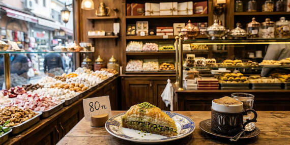 Baklava fiyatları ne kadar? Bir dilim baklava kaç TL? En ucuz lokum kaç TL? Baklavanın dilimi 80 TL’ye çıktı
