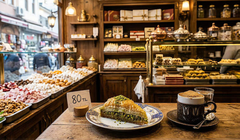 Baklava fiyatları ne kadar? Bir dilim baklava kaç TL? En ucuz lokum kaç TL? Baklavanın dilimi 80 TL’ye çıktı