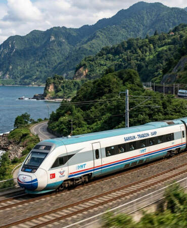 Samsun Trabzon Sarp demiryolu hattı nereden geçiyor? Ankara Trabzon hızlı tren seferleri ne zaman? 55 milyar dolarlık dev yatırım