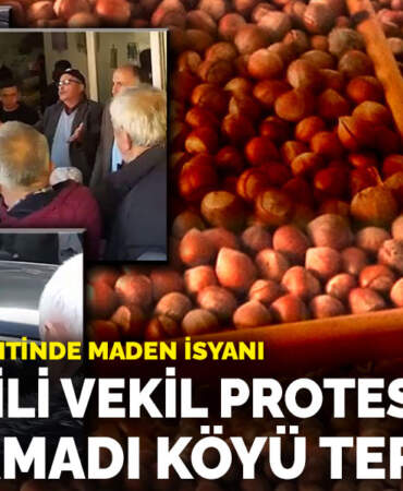Fındığın başkentinde maden isyanı: AK Partili vekil protestolara dayanamadı köyü terk etti