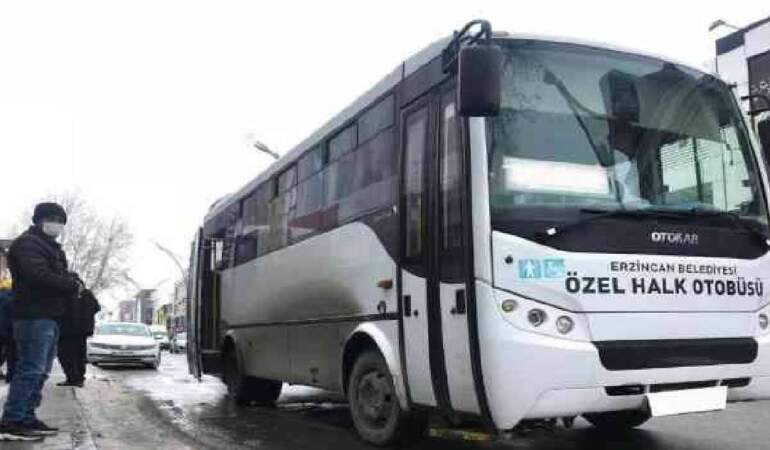 Erzincan’da toplu taşıma kullananlar dikkat! Zamlı ücretler belli oldu