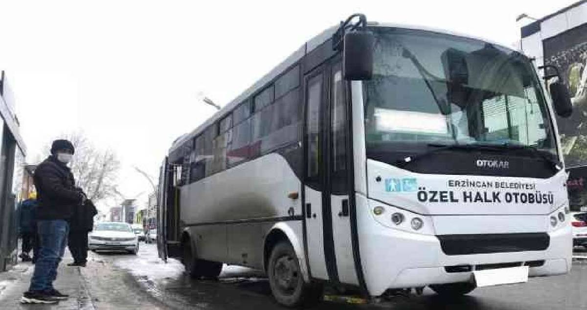 Erzincan’da toplu taşıma kullananlar dikkat! Zamlı ücretler belli oldu