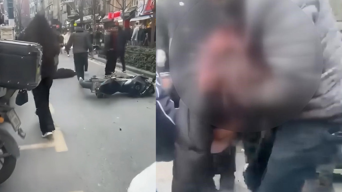 Kağıthane’de ehliyetsiz sürücü dehşeti! Çarptığı yayayı ve kız arkadaşını yaralı bırakıp kaçtı