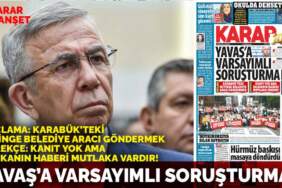 Yavaş’a varsayımlı soruşturma