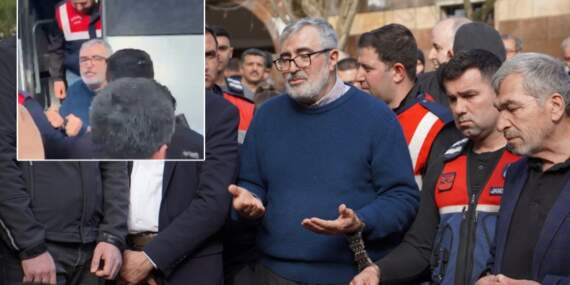 Fadıl Akgündüz yıllar sonra annesinin cenazesinde görüntülendi: Jandarma ekipleriyle tartıştı