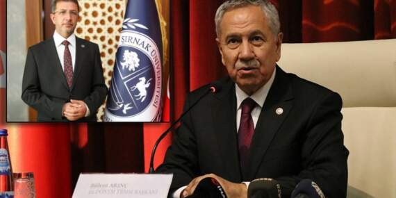 Arınç’tan ‘atamaları sadakate göre yapacağım’ diyen Rektör’e tepki: Bu hakareti görmezden gelemem
