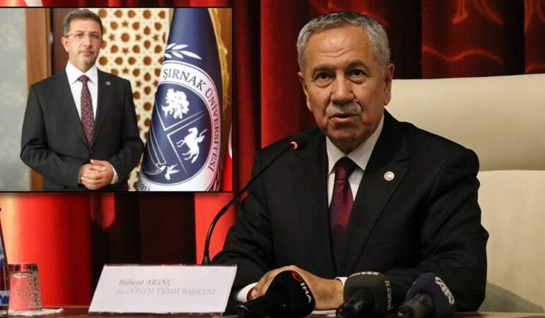 Arınç’tan ‘atamaları sadakate göre yapacağım’ diyen Rektör’e tepki: Bu hakareti görmezden gelemem