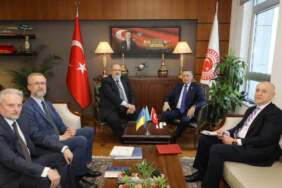 Fuat Oktay, Kırım Tatar Milli Meclisi Başkanı Ve Ukrayna Büyükelçisini ağırladı