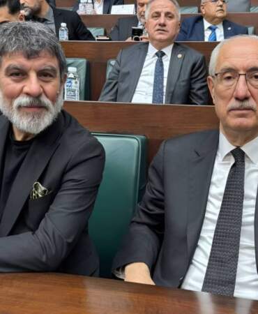 Yeraltı dizinin oyuncusu Sefa Zengin AK Parti Grup Toplantısı’nda