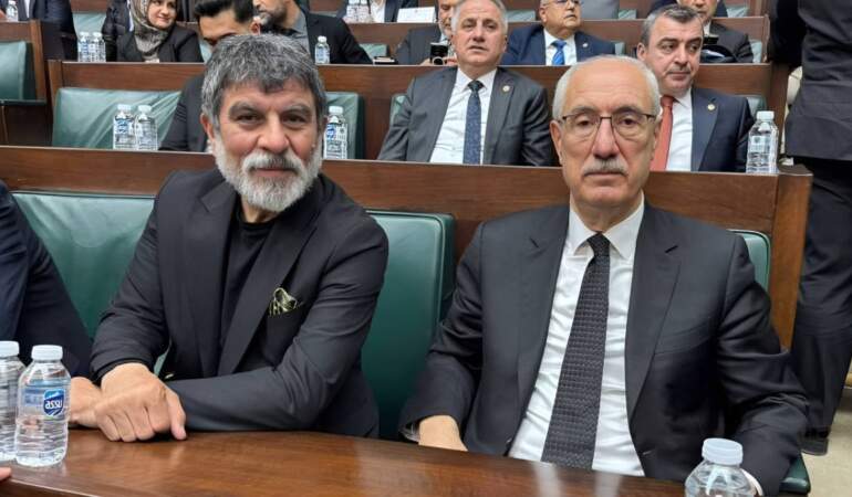 Yeraltı dizinin oyuncusu Sefa Zengin AK Parti Grup Toplantısı’nda