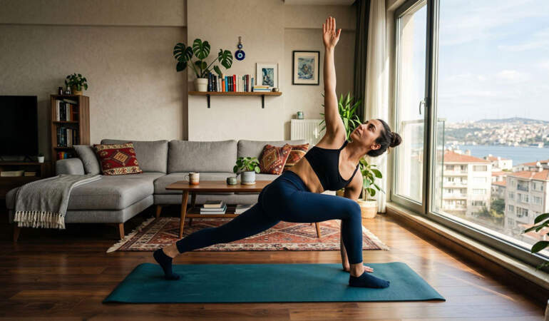 Evde sporla nasıl zayıflanır? Evde fitness nasıl yapılır? Bir ayda kaç kilo verilir? Uzmanından sağlıklı incelme sırları