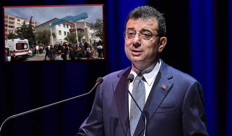 İmamoğlu’ndan okul saldırıları tepkisi: Bunları yaşamayı hak etmiyoruz