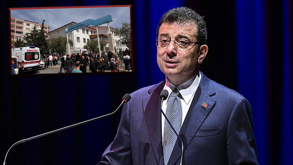 İmamoğlu’ndan okul saldırıları tepkisi: Bunları yaşamayı hak etmiyoruz