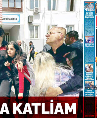 9 ölü 13 yaralı: Okulda katliam