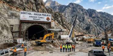 Dörtyol Hassa projesi nerede? Tünel ne zaman açılıyor? Amanos Tüneli kaç kilometre? 1,55 milyar euroluk projede ilk kazma vuruldu