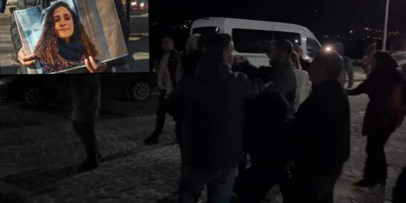 Gülistan Doku soruşturmasında adliye önünde gerginlik: Aygül Doku:Adliyenin önünde bize saldırıyorlar, bu cüret nereden geliyor
